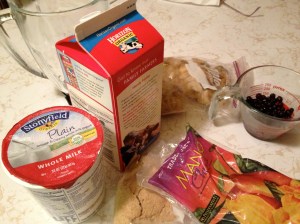 All the ingredients you need.