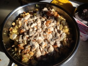 Oyster stuffing